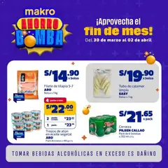Vista previa de folleto Makro - Volante fin de semana #3 Marzo de la Makro válido desde 30.03.2026