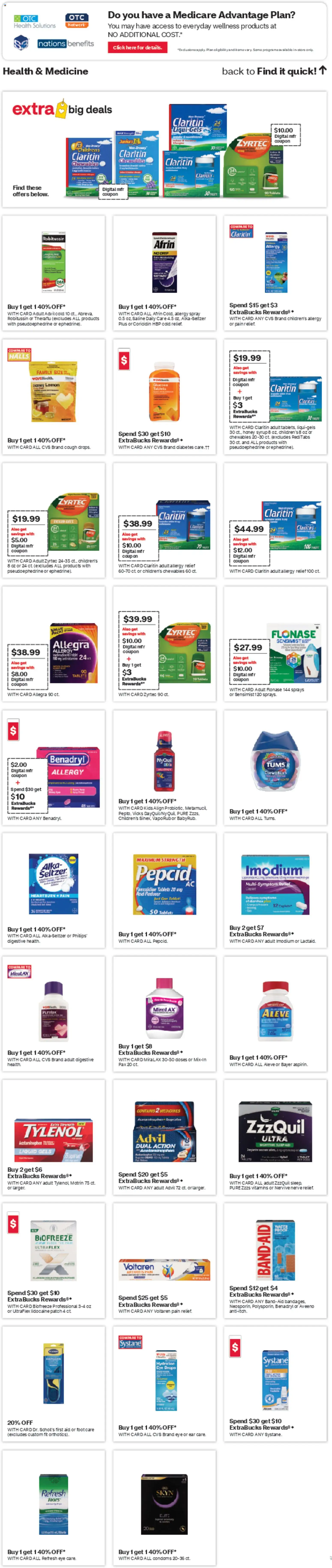 CVS Pharmacy Weekly Ad - WA - valid from 05.04.2026 | Page: 6 | Products: Water, Lemon