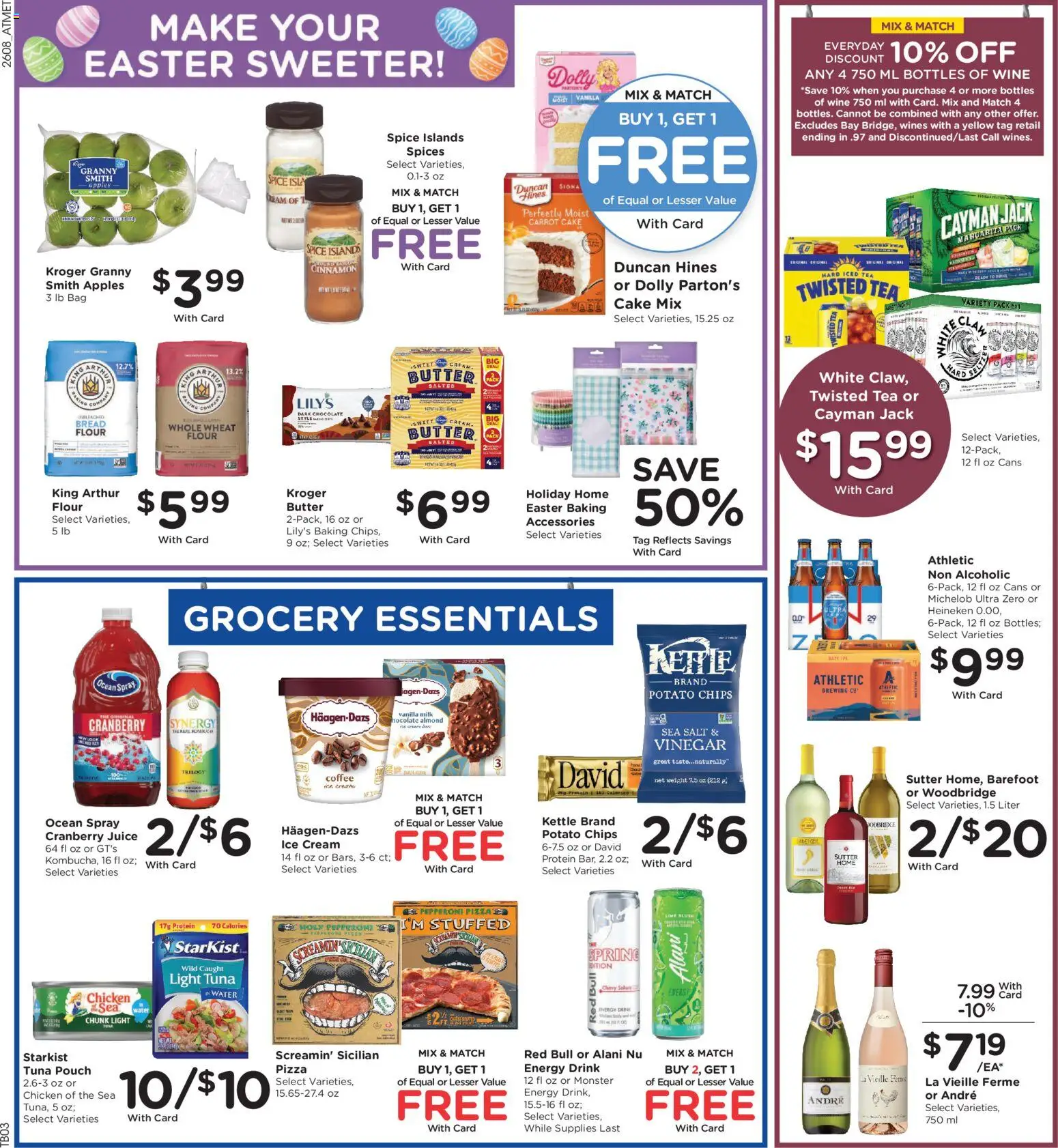 Kroger Weekly Ad - valid from 25.03.2026 | Page: 6 | Products: Coffee, Juice, Chips, Lime