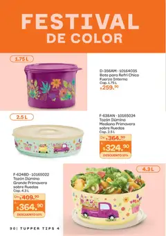 Vista previa de Tupperware catálogo, nuevo folleto de la tienda, válido en México a partir del 23.03.2026 | Página: 90