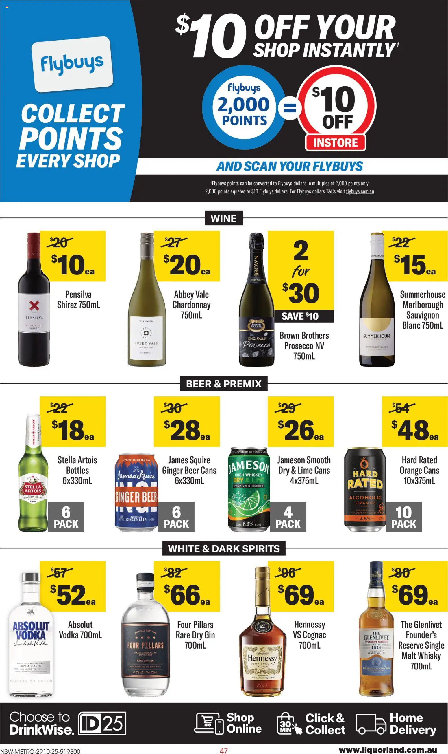 Liquorland catalogue - valid from 29.10.2025 | Page: 4 | Products: Beer, Gin, Vodka, Lime