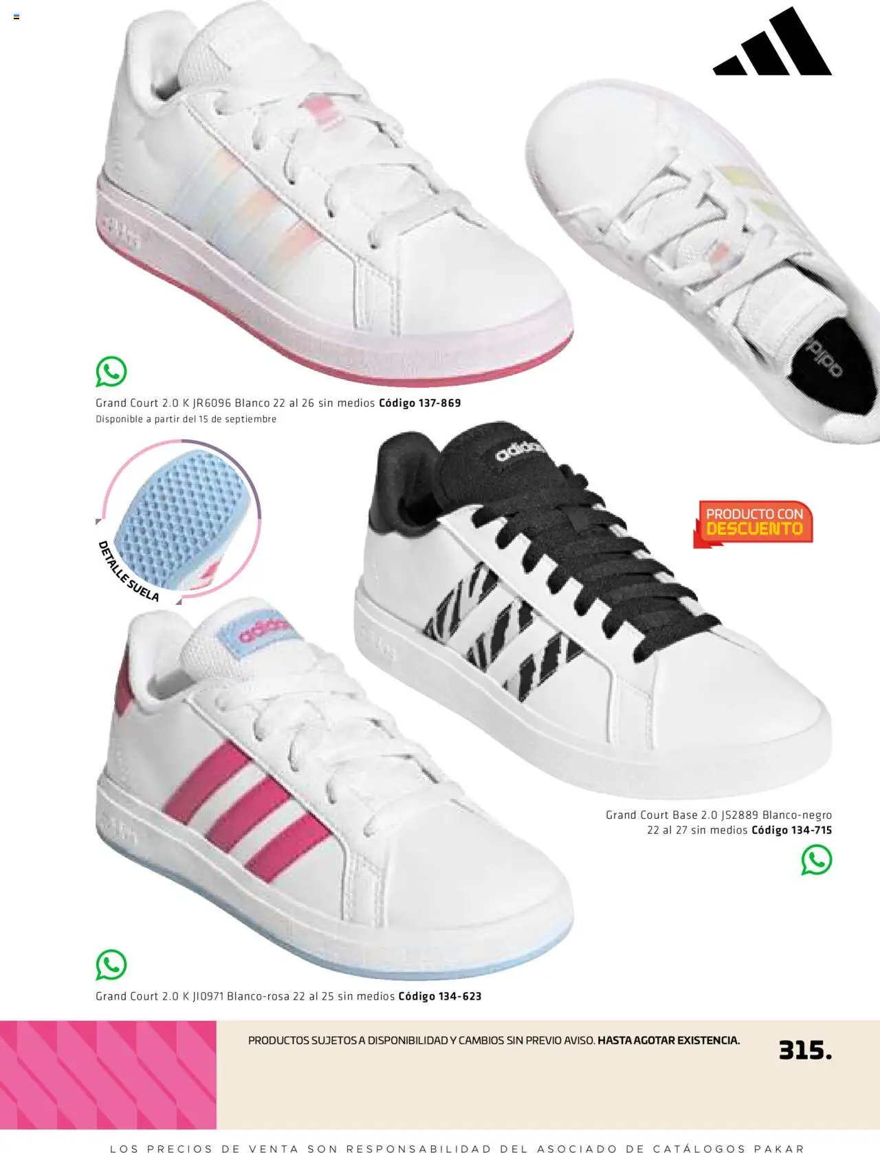 Nuevas ofertas de SC Pakar válidas en toda la República Mexicana desde el 29.08.2025. ¡Encuentra las mejores ofertas en SC Pakar - Catálogo Otoño Women! | Página: 315