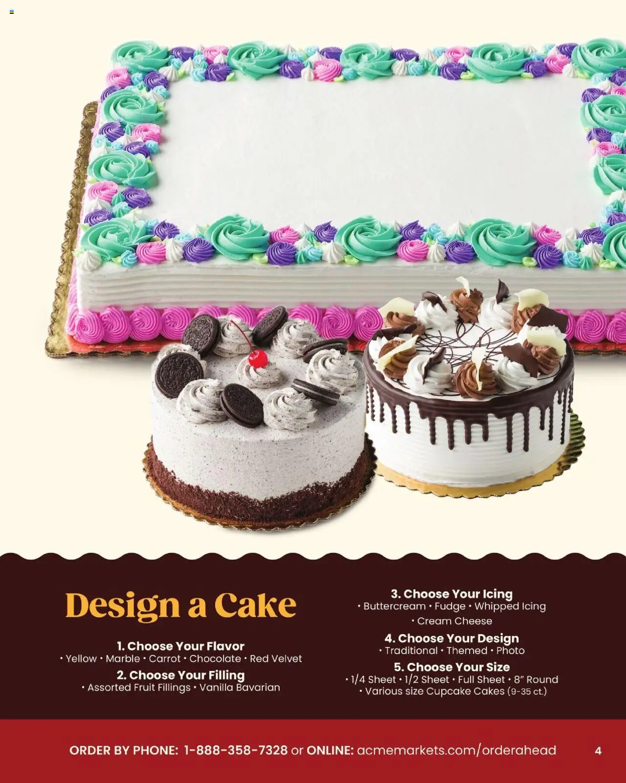 Acme Entertaining Guide - valid from 03.10.2025 | Page: 5 | Products: Cheese, Chocolate, Cream, Phone