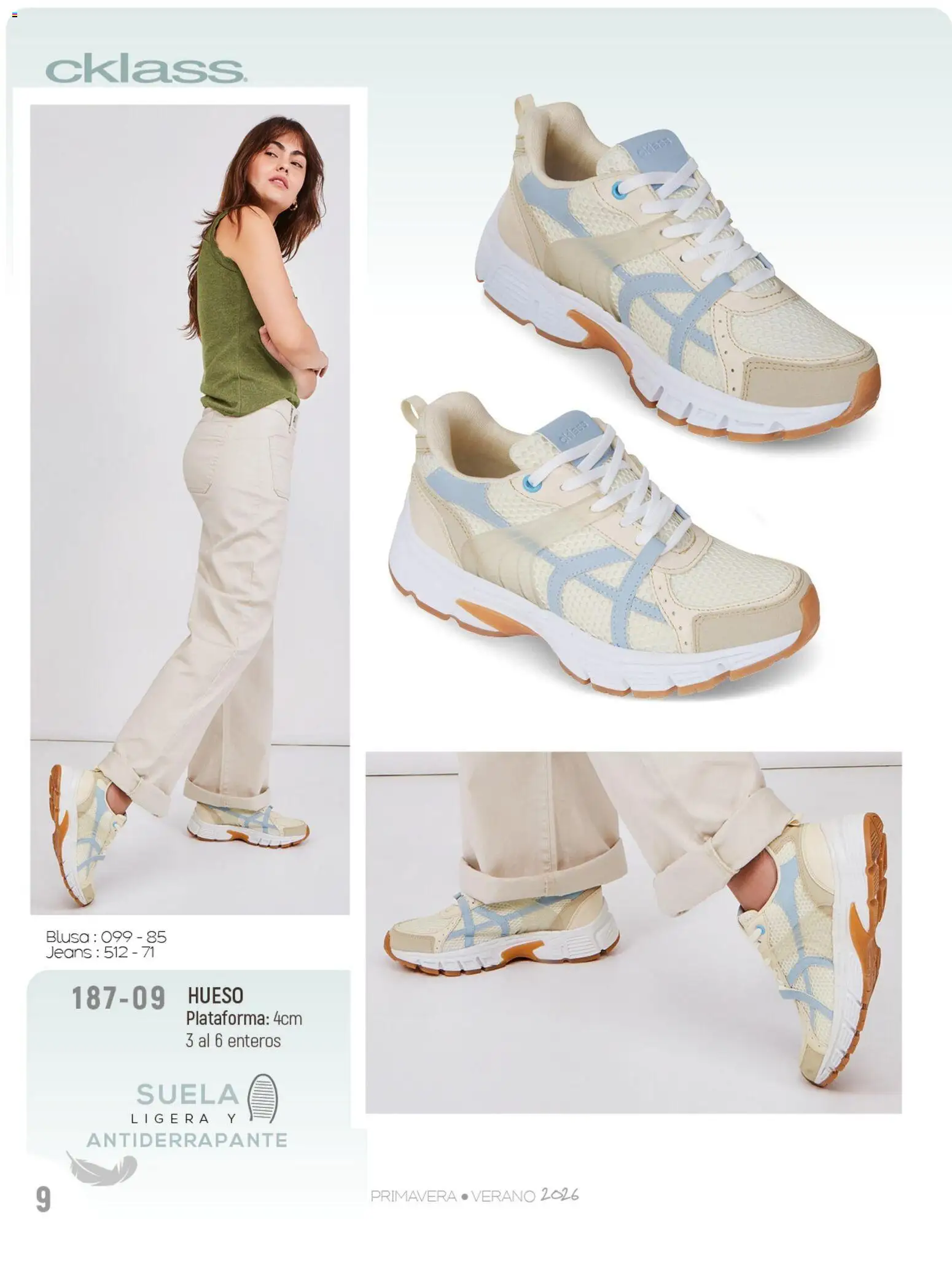 Nuevas ofertas de Cklass válidas en toda la República Mexicana desde el 02.01.2026. ¡Encuentra las mejores ofertas en Cklass catálogo Sportbrands! | Página: 297 | Productos: Blusa