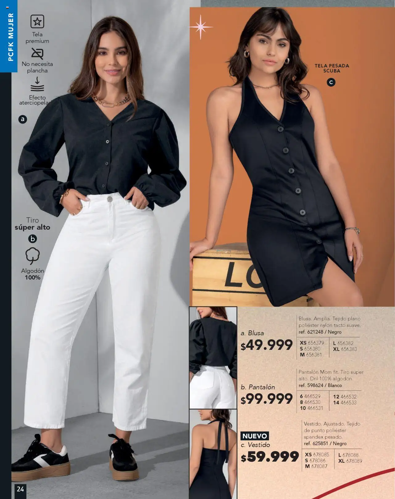 Pacifika revista - valida desde el 01.08.2025 | Página: 29 | Productos: Plancha, Algodón, Vestido, Blusa