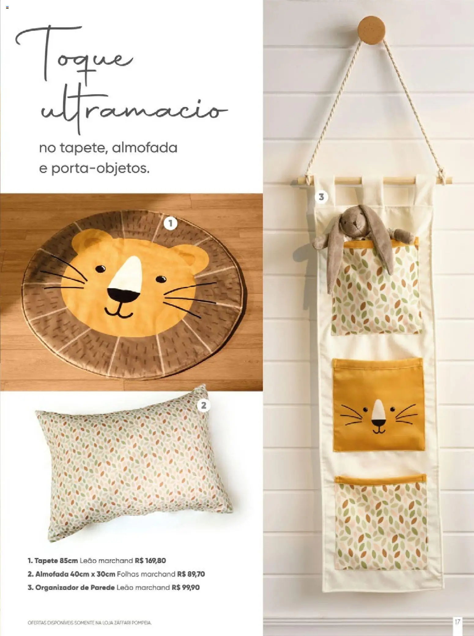 Zaffari Folheto - válido de 27.11.2025 | Página: 17 | Produtos: Organizador, Almofada, Tapete