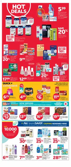 Preview of Rexall weekly flyer / circulaire from shop Rexall valid from 31.10.2025 | Page: 3 | Products: Beef, Nail polish, Milk, Chicken
