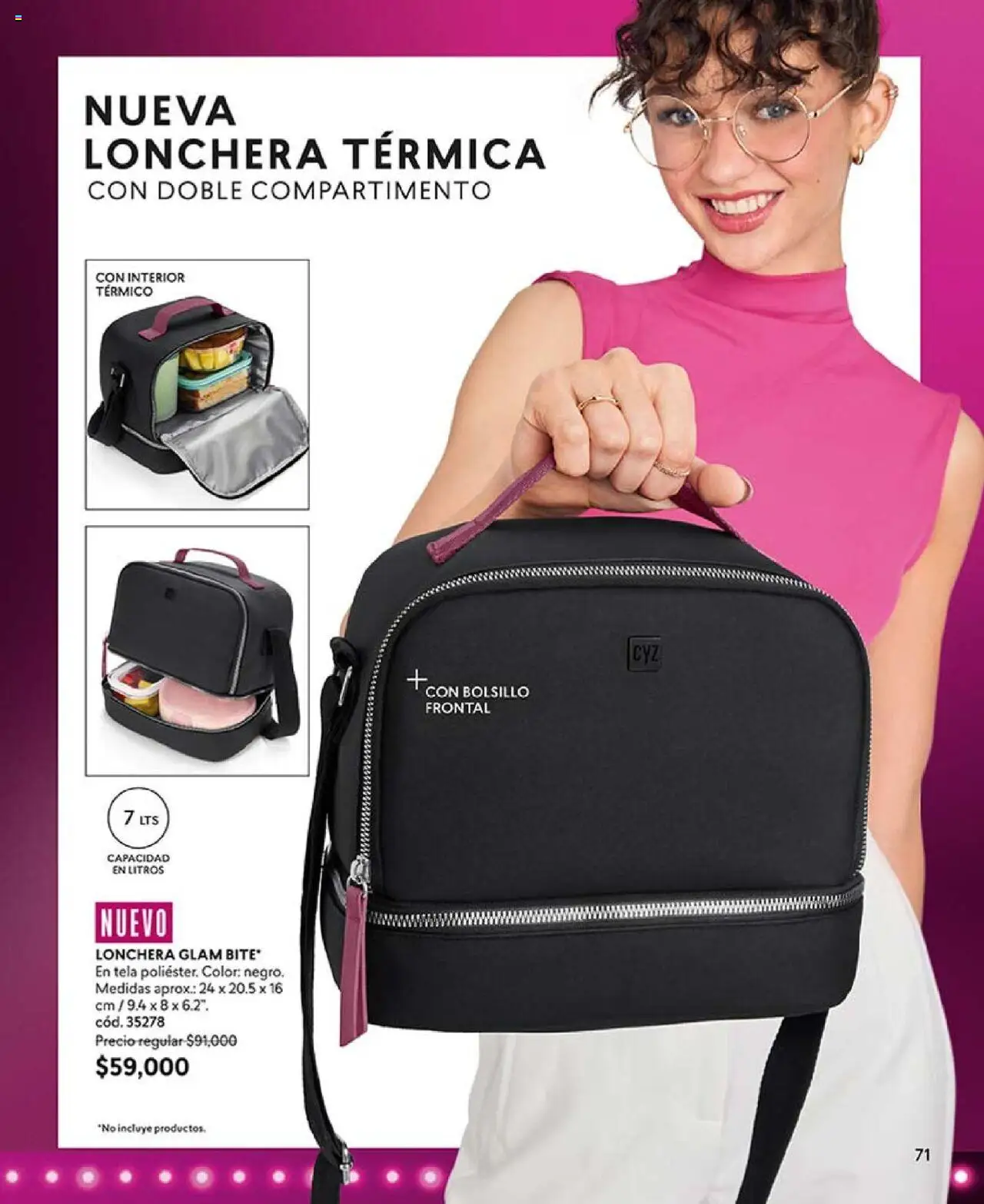 CyZone revista - valida desde el 29.07.2025 | Página: 71 | Productos: Lonchera
