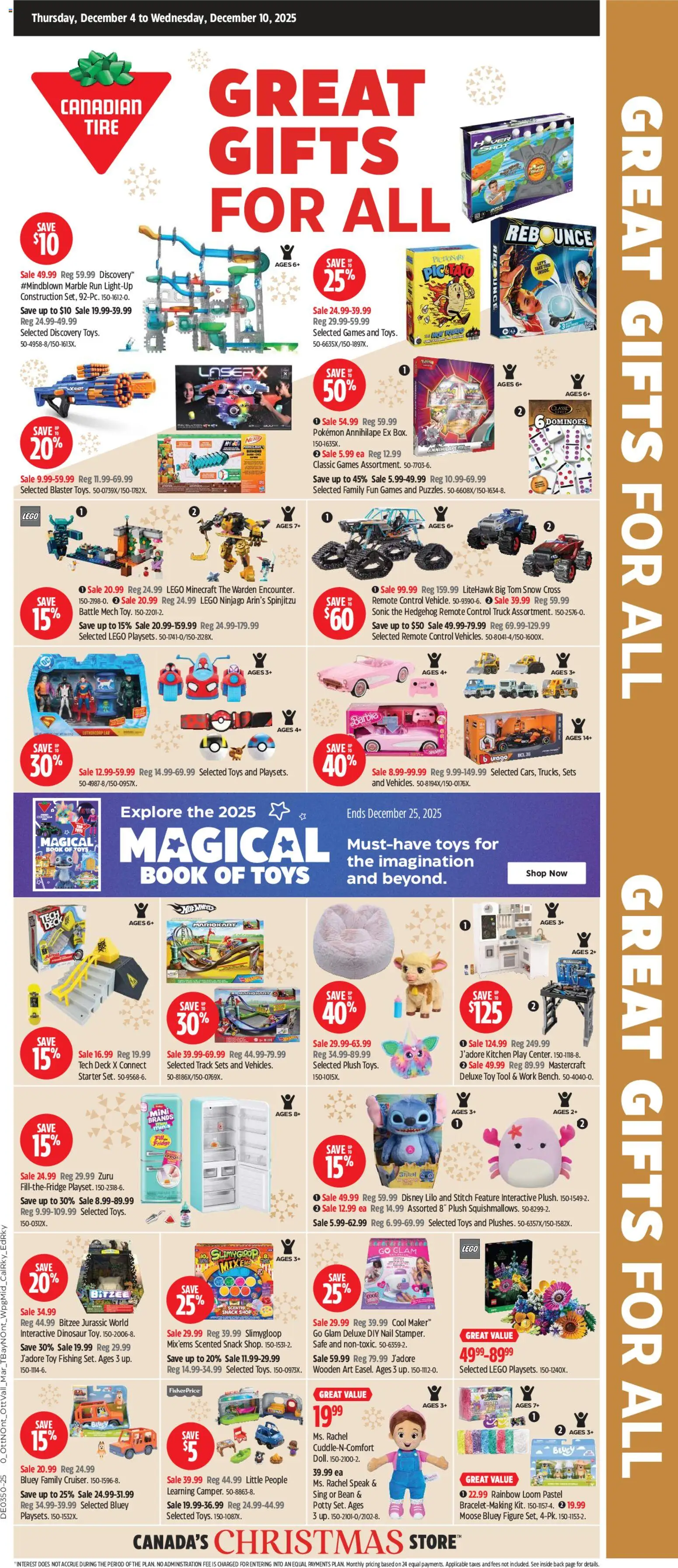 Canadian Tire flyer valid from 04.12.2025 | Page: 2