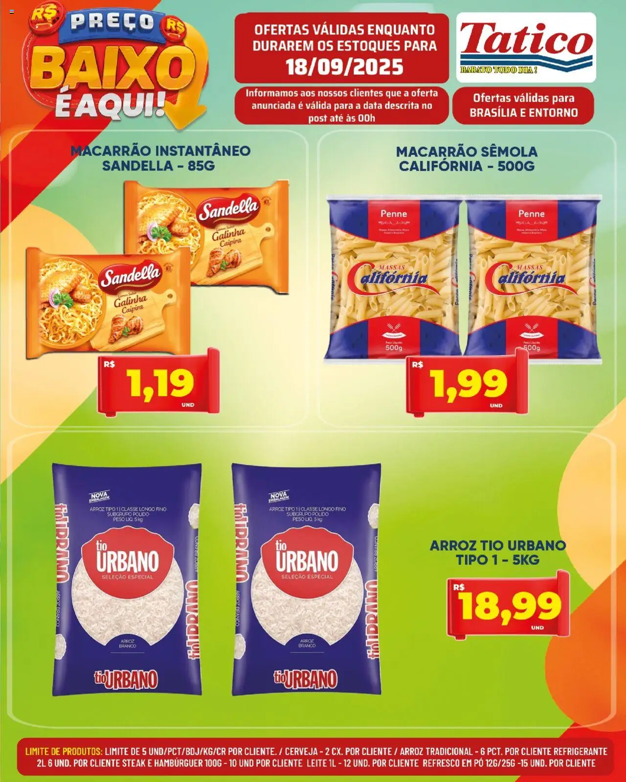 Tatico Folheto - válido de 18.09.2025 | Página: 10 | Produtos: Pó, Refresco, Hambúrguer, Refrigerante