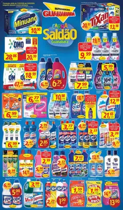 Encarte Guanabara - Pré-Visualização do folheto da loja Supermercados Guanabara, válido de 11.02.2026 | Página: 9 | Produtos: Pó, Tira manchas, Detergente, Esponja de aço