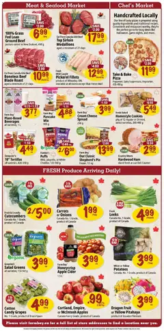 Preview of Farm Boy weekly flyer / circulaire from shop Farm Boy valid from 30.10.2025 | Page: 2 | Products: Beef, Cream, Cheese, Ham