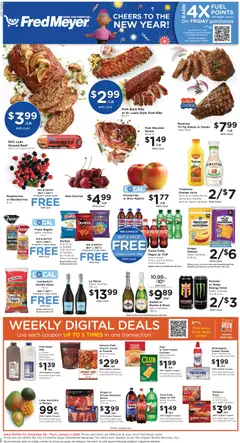 Preview of Fred Meyer weekly ads valid from 26.12.2025