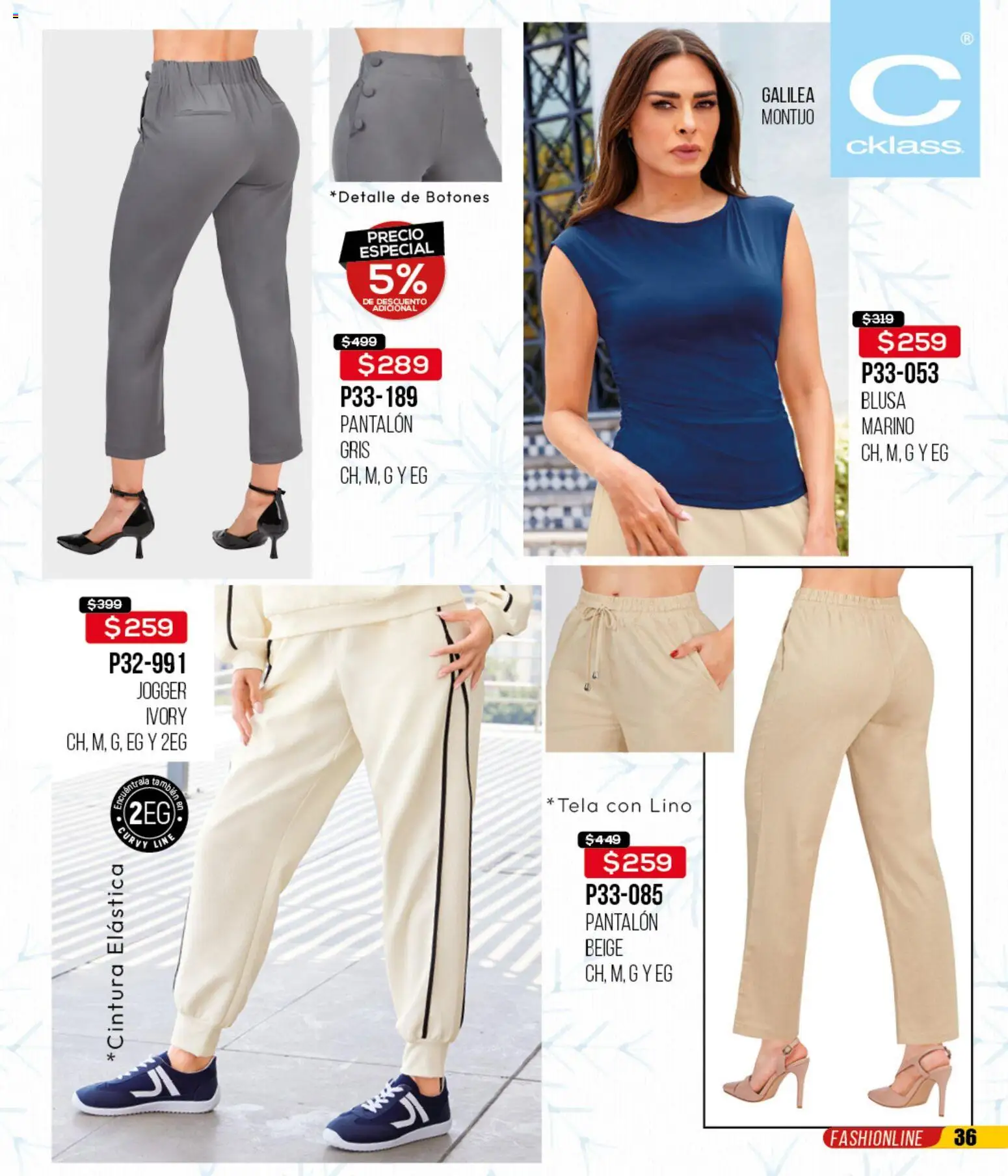 Nuevas ofertas de Cklass válidas en toda la República Mexicana desde el 15.12.2025. ¡Encuentra las mejores ofertas en Cklass catálogo Rebajas fin de año ropa! | Página: 37 | Productos: Blusa