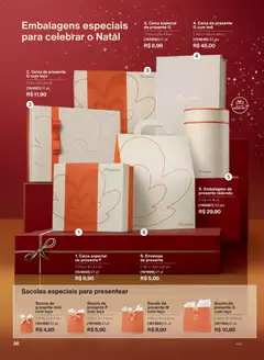 Natura - Ciclo 18/2025 - Pré-Visualização do folheto da loja Natura, válido de 30.10.2025 | Página: 38