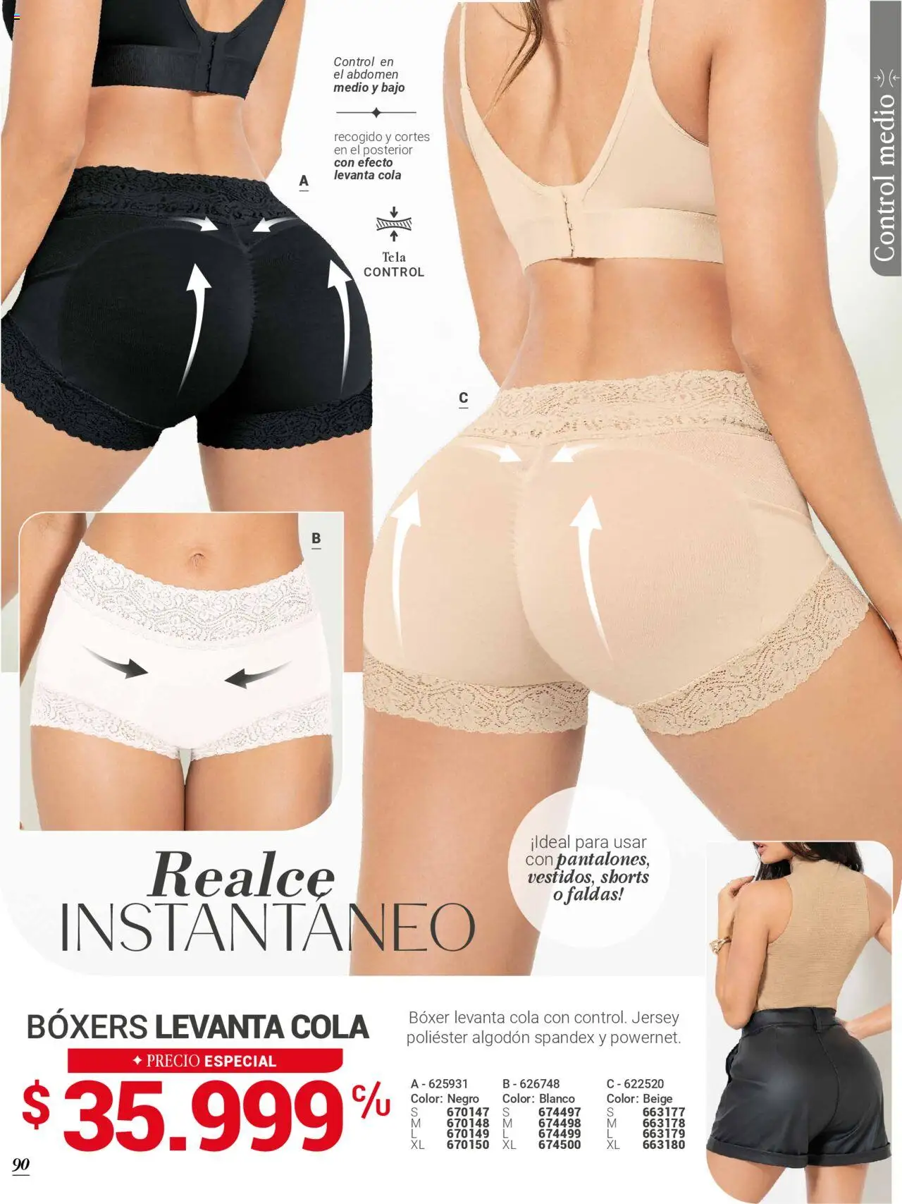 Carmel revista - valida desde el 28.07.2025 | Página: 92 | Productos: Algodón, Boxers, Faldas