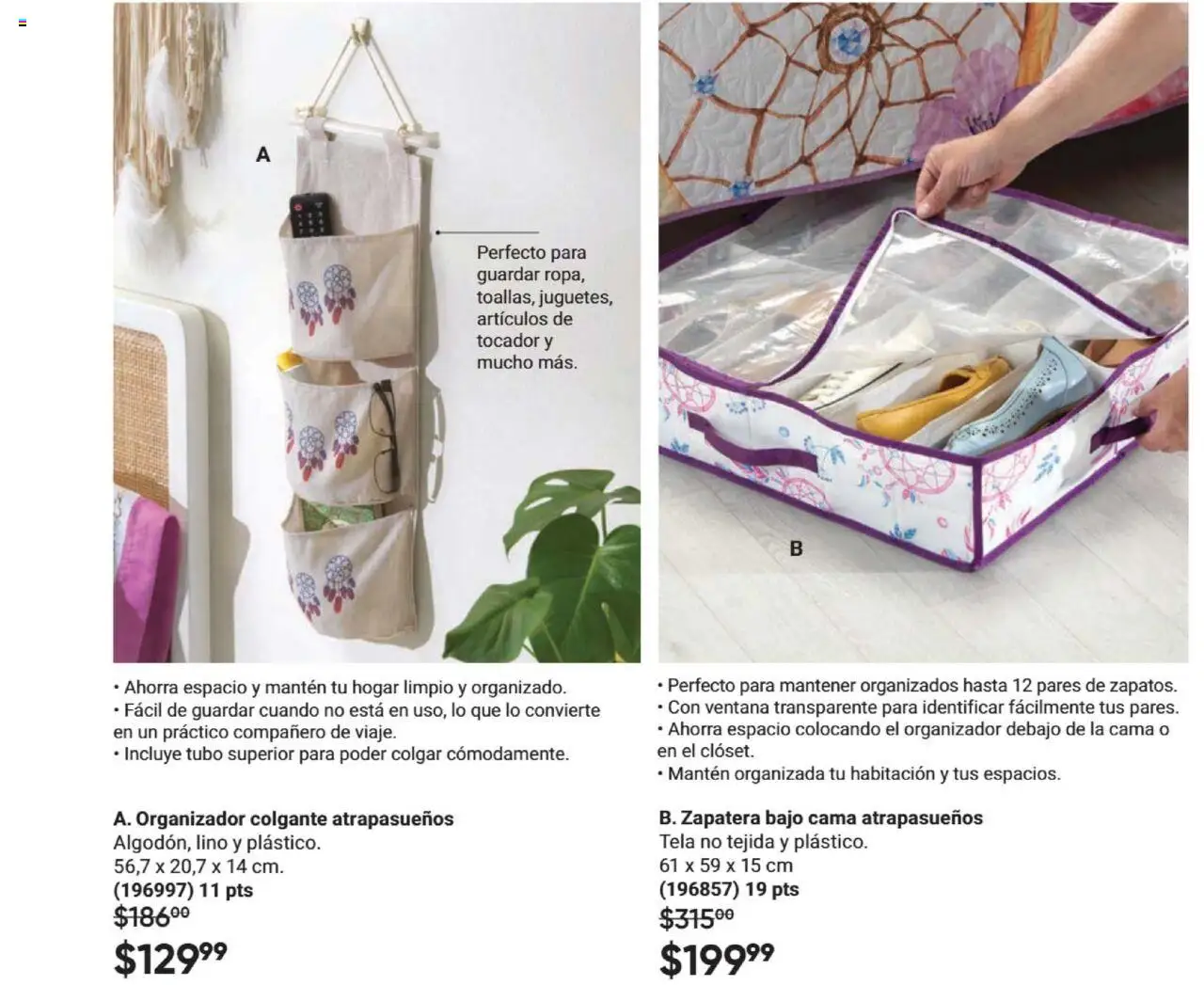 Nuevas ofertas de AVON válidas en toda la República Mexicana desde el 09.10.2025. ¡Encuentra las mejores ofertas en AVON - Casa & Estilo 16 2025! | Página: 99 | Productos: Organizador, Cama