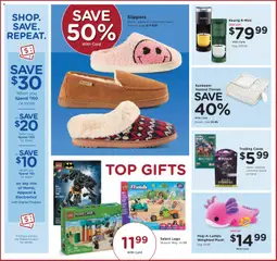 Preview of Fred Meyer weekly ads valid from 10.12.2025 | Page: 5 | Products: Slippers, Game