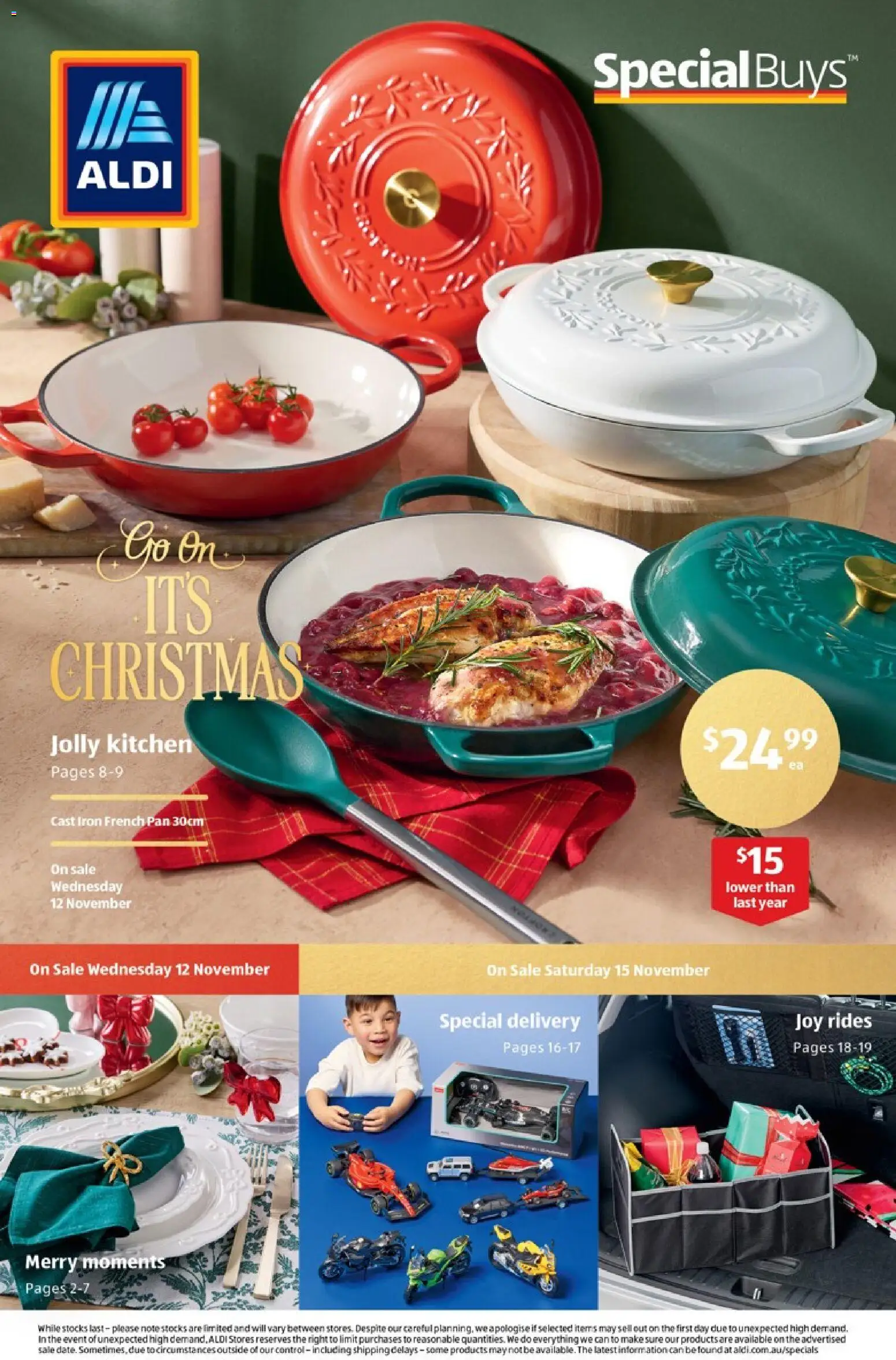 Aldi catalogue - valid from 12.11.2025 | Page: 1 | Products: Iron