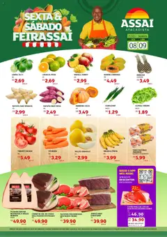 Encarte Assaí Atacadista - SE - Pré-Visualização do folheto da loja Assaí Atacadista, válido de 08.08.2025