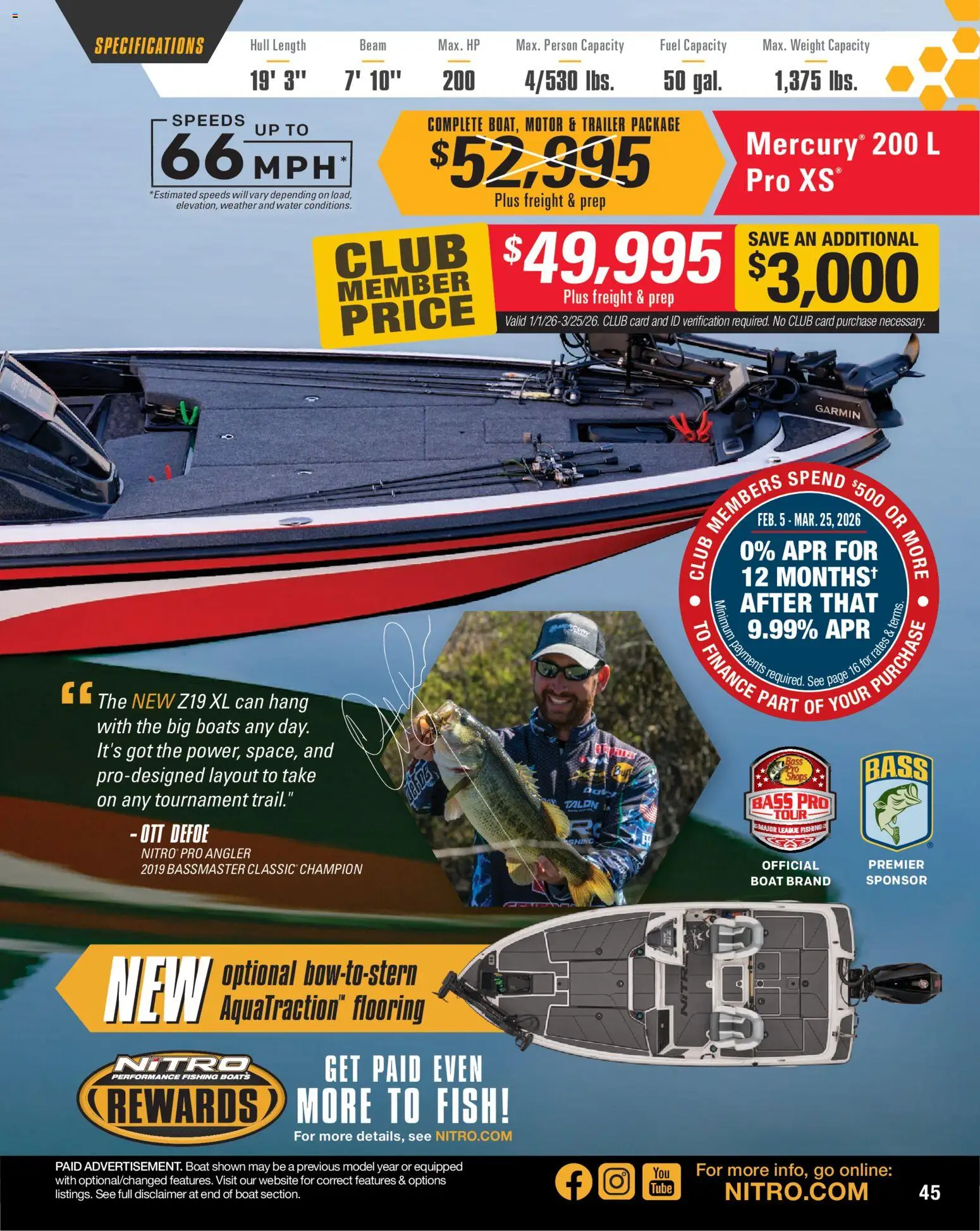 Cabela's Spring Fishing Master 26 - valid from 22.01.2026 | Page: 45