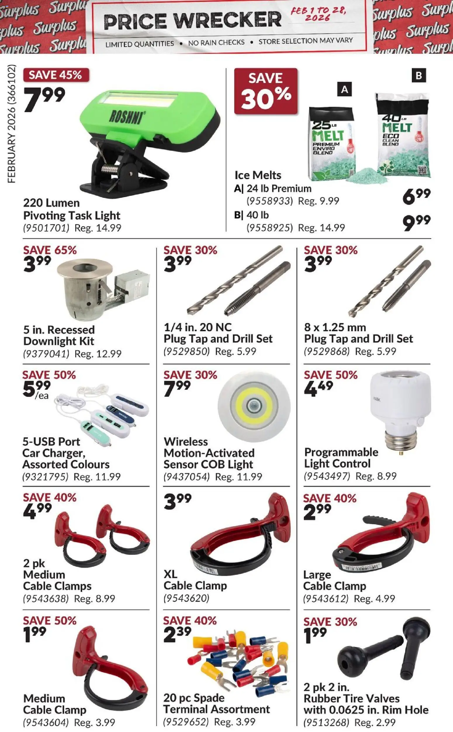 Princess Auto flyer valid from 01.02.2026 | Page: 3 | Products: PC, Cable