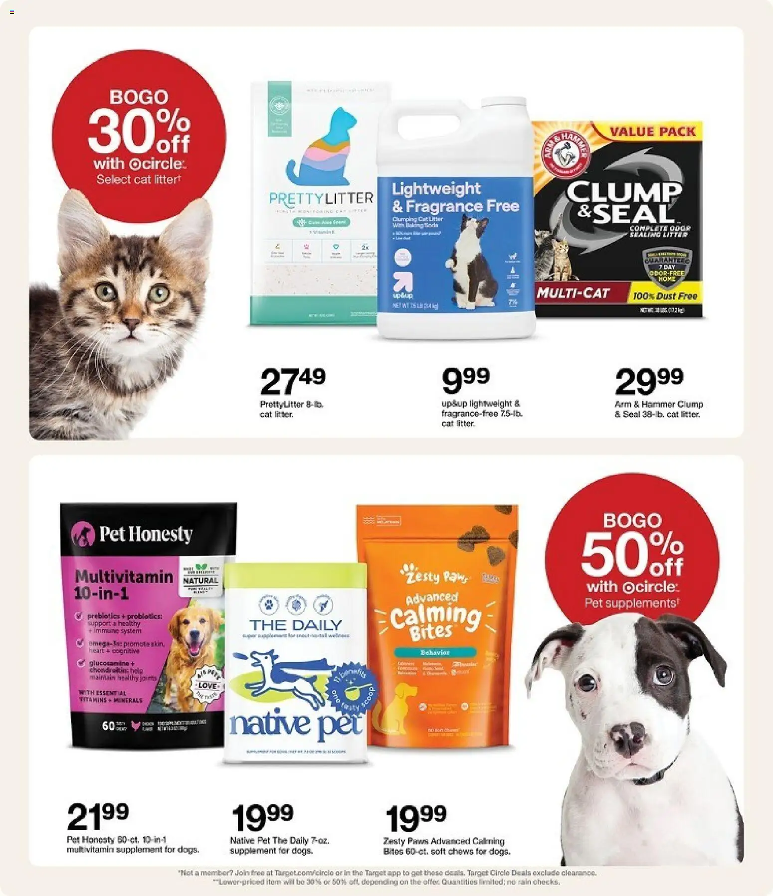 Target Weekly Ad - valid from 04.01.2026 | Page: 27 | Products: Vitamin, Probiotics, Cat Litter, Hammer