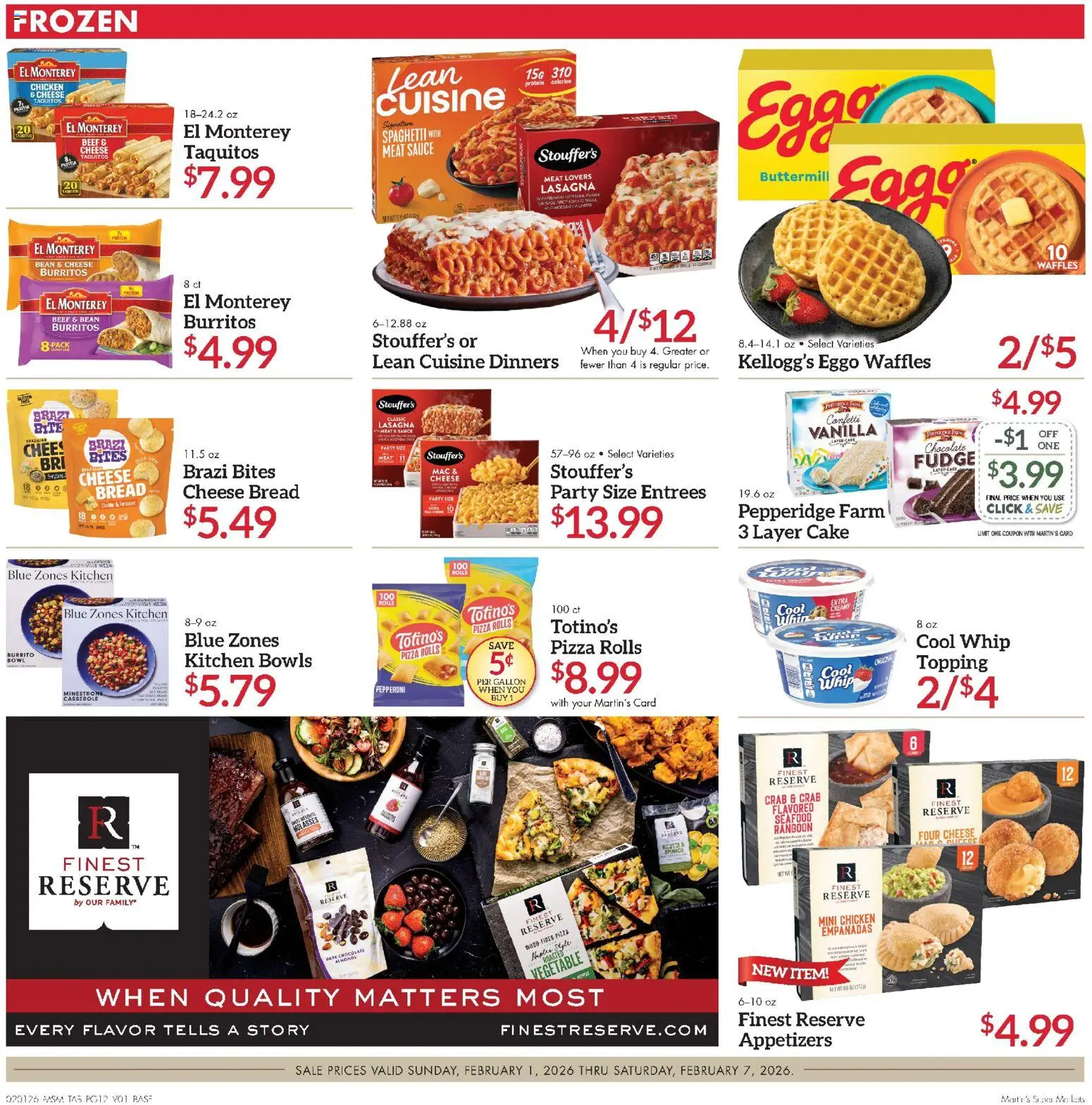 Martin’s - Next Ad - IN - valid from 01.02.2026 | Page: 12 | Products: Bread, Chocolate, Sauce, Seafood