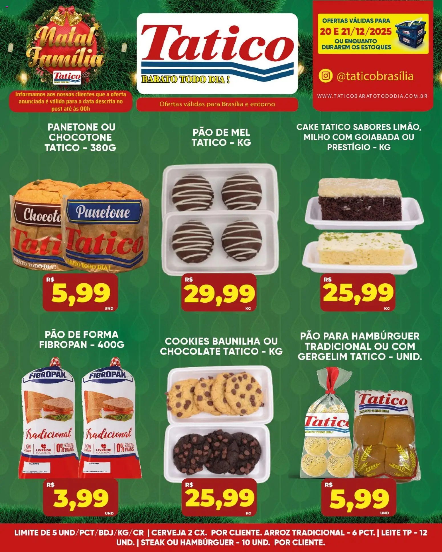 Tatico Folheto - válido de 20.12.2025 | Página: 9 | Produtos: Chocolate, Cerveja, Arroz, Hambúrguer
