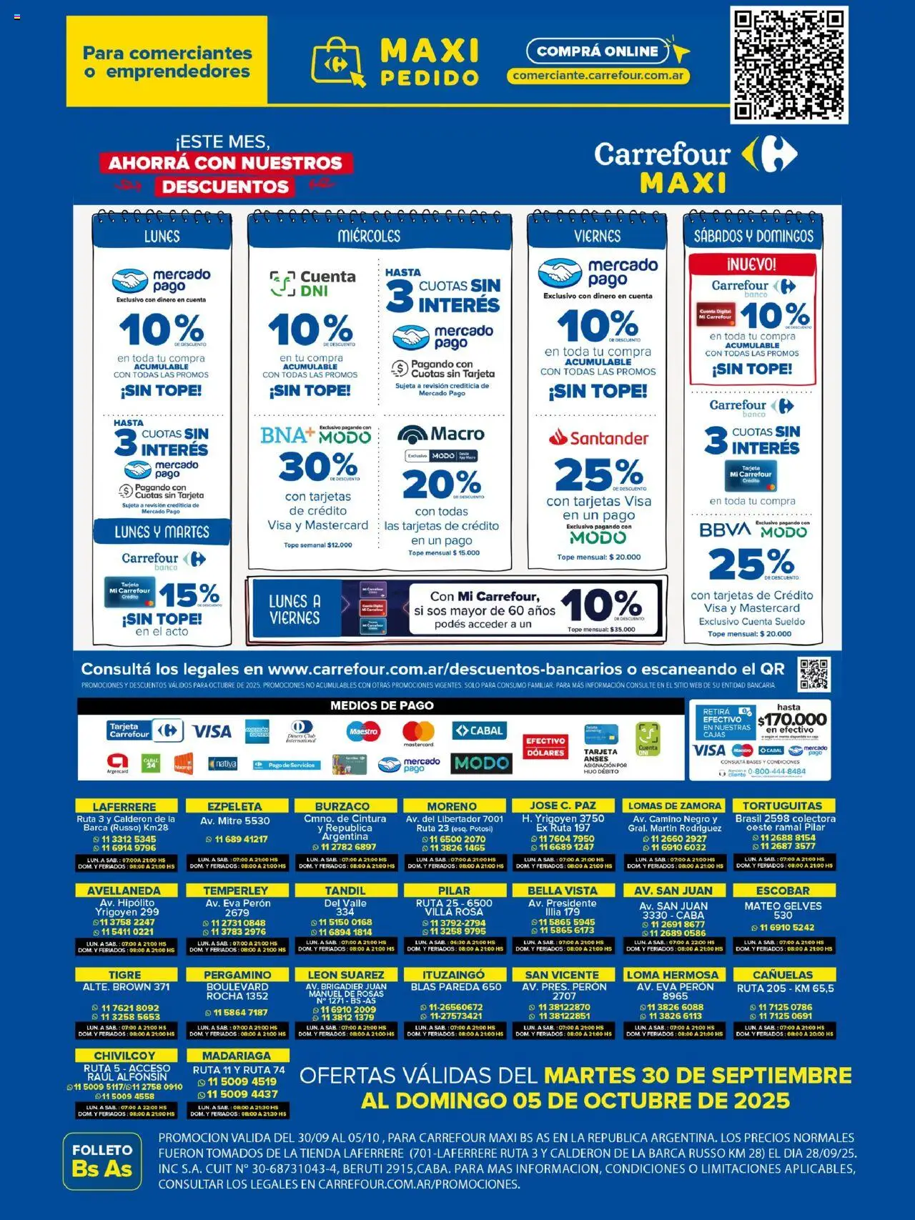 Carrefour Maxi catálogo │ válido desde el 30.09.2025 | Página: 24 | Productos: Banco