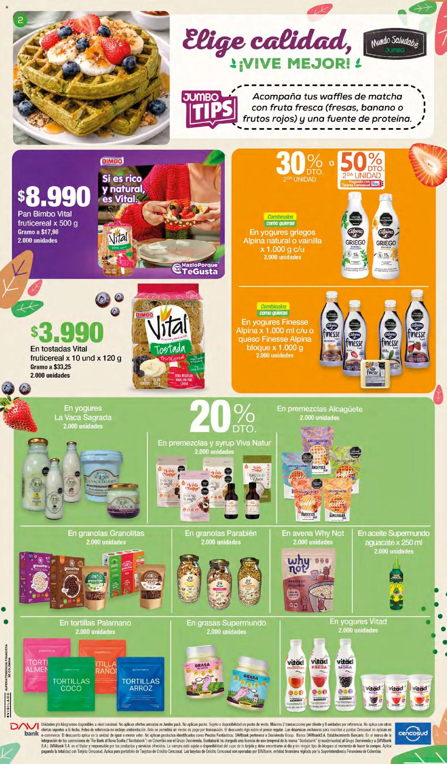 Jumbo revista - valida desde el 15.01.2026 | Página: 2 | Productos: Arroz, Aguacate, Fresa, Sobre