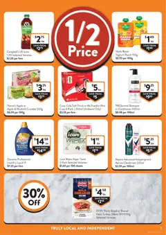 Preview of Foodworks catalogue  - valid from 18.03.2026 | Page: 3 | Products: Yoghurt, Shampoo, Conditioner, Salami