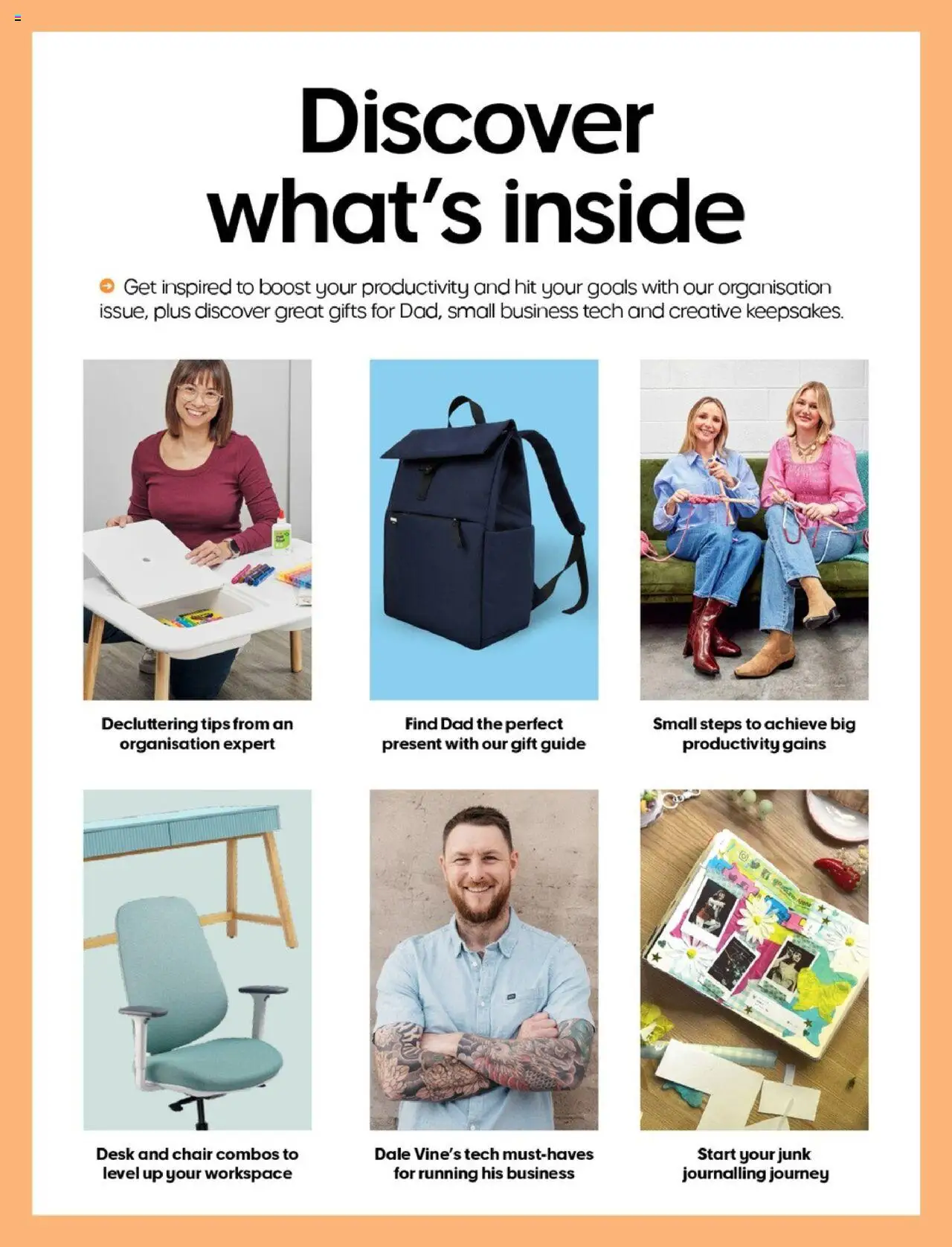Officeworks catalogue - valid from 13.08.2025 | Page: 1 | Products: Chair, Desk