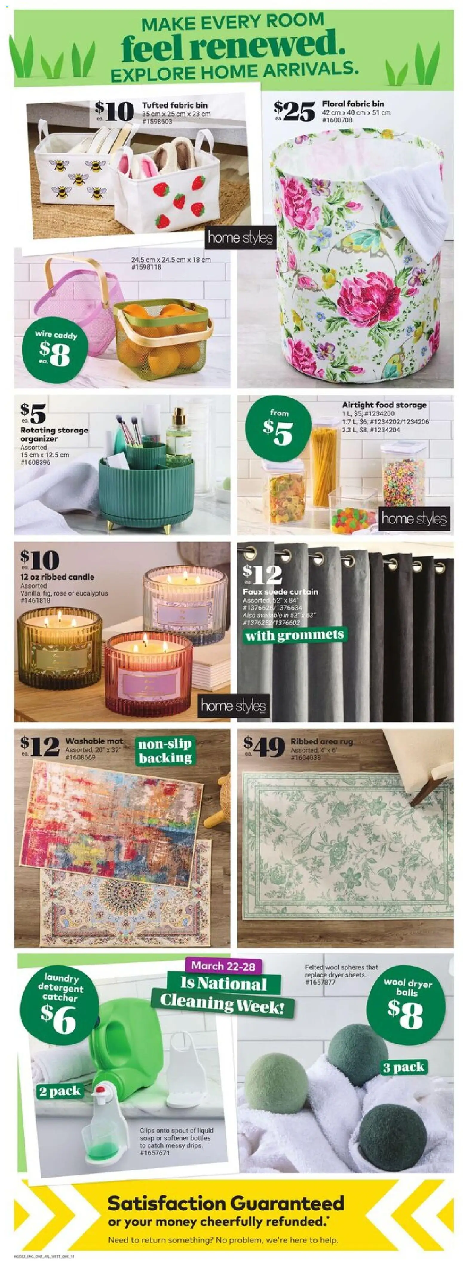 Giant Tiger flyer valid from 11.03.2026 | Page: 13 | Products: Dryer, Soap, Detergent