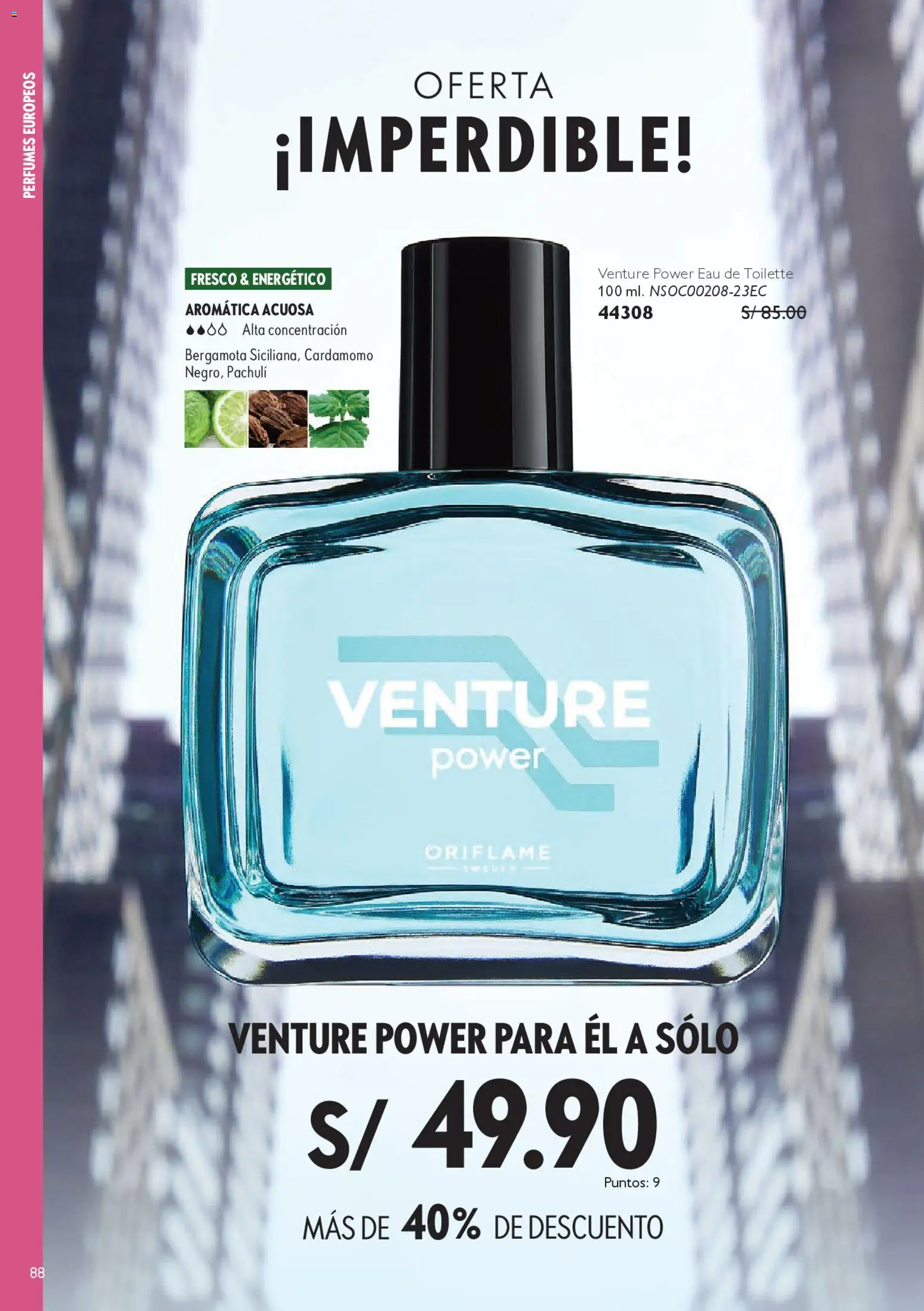 Catálogo Oriflame válido desde 18.04.2026 | Página: 88 | Productos: EAU de Toilette