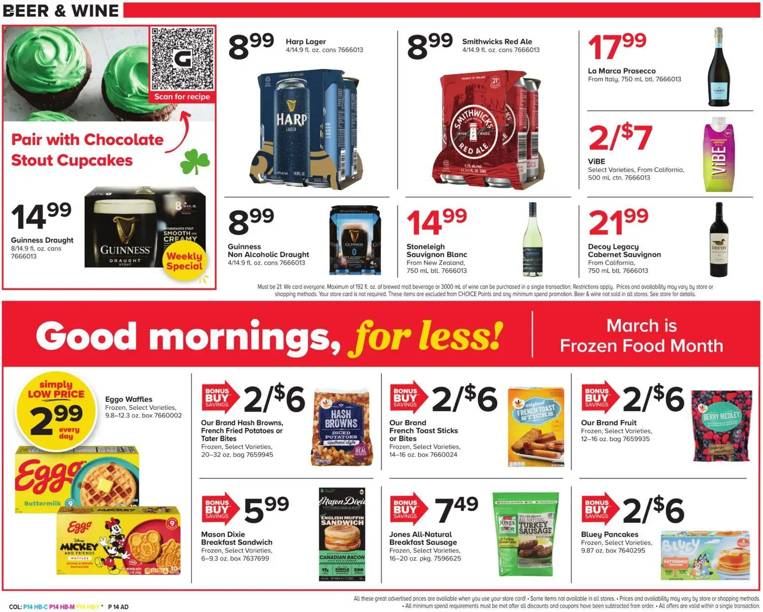 Giant Weekly Ad - valid from 13.03.2026 | Page: 20 | Products: Box, Wine, Beer, Sausage