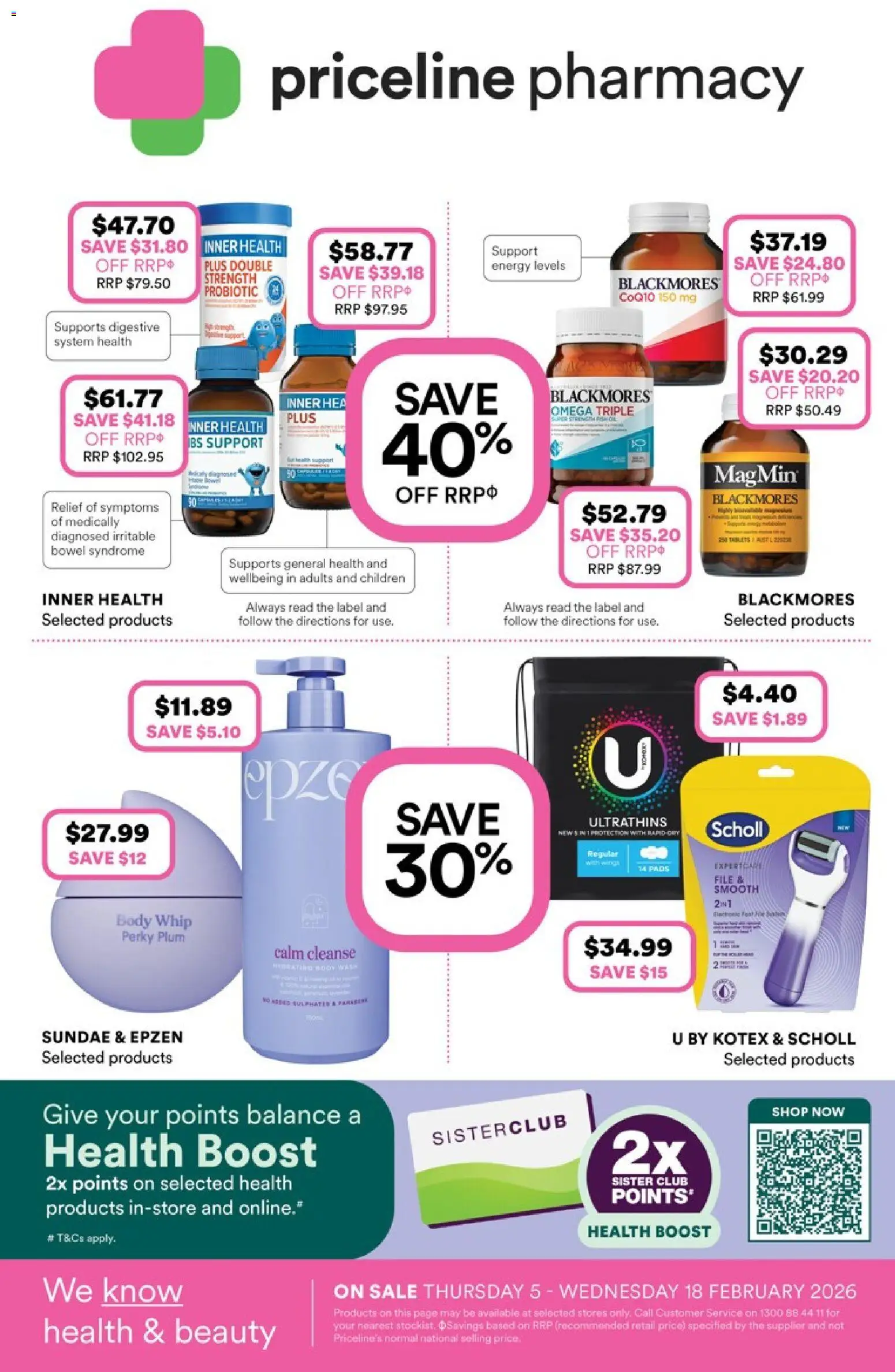 Priceline Pharmacy catalogue - valid from 05.02.2026 | Page: 32