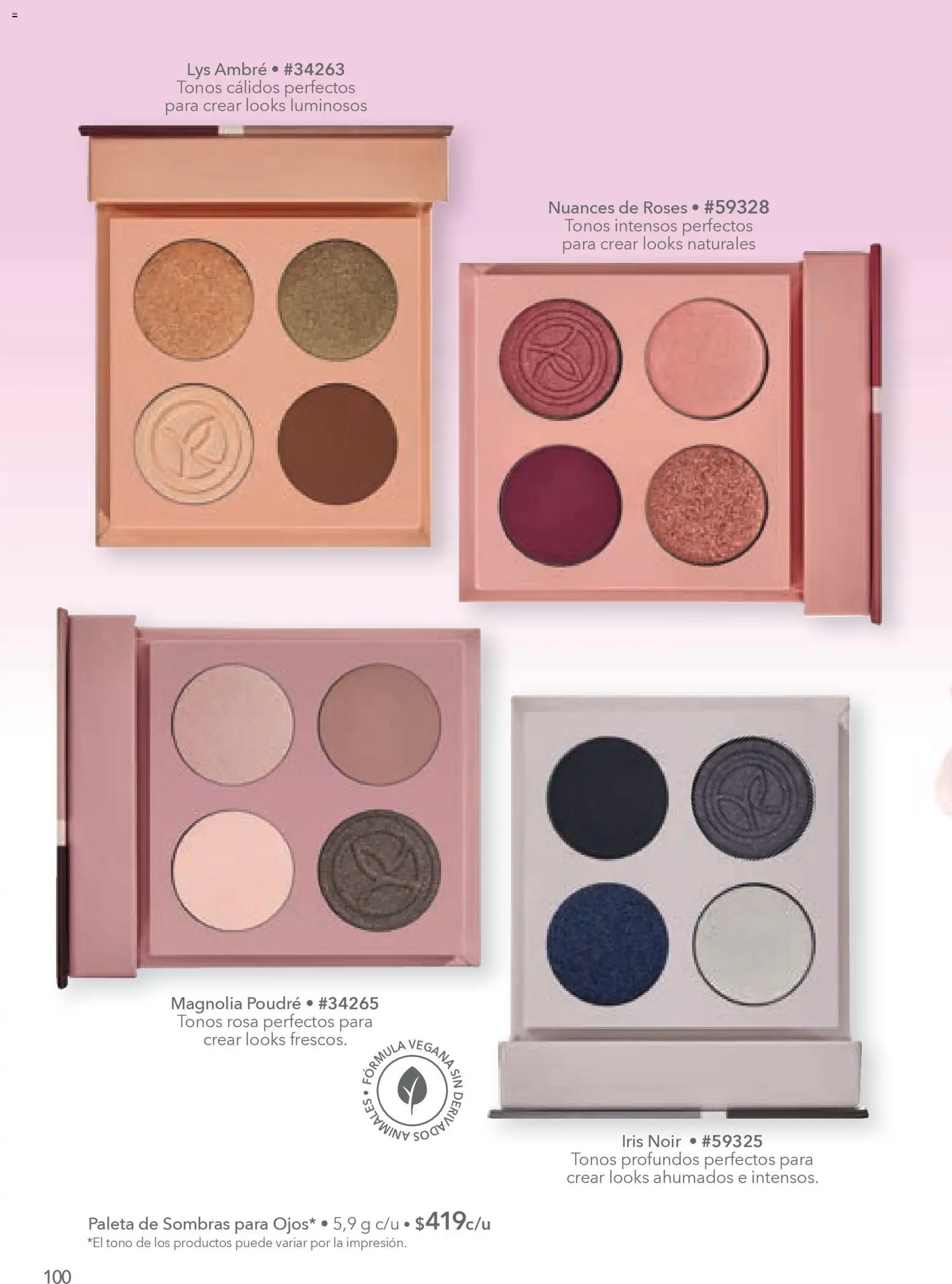 Nuevas ofertas de Yves Rocher válidas en toda la República Mexicana desde el 30.12.2025. ¡Encuentra las mejores ofertas en Yves Rocher campaña 1 2026! | Página: 102 | Productos: Paleta