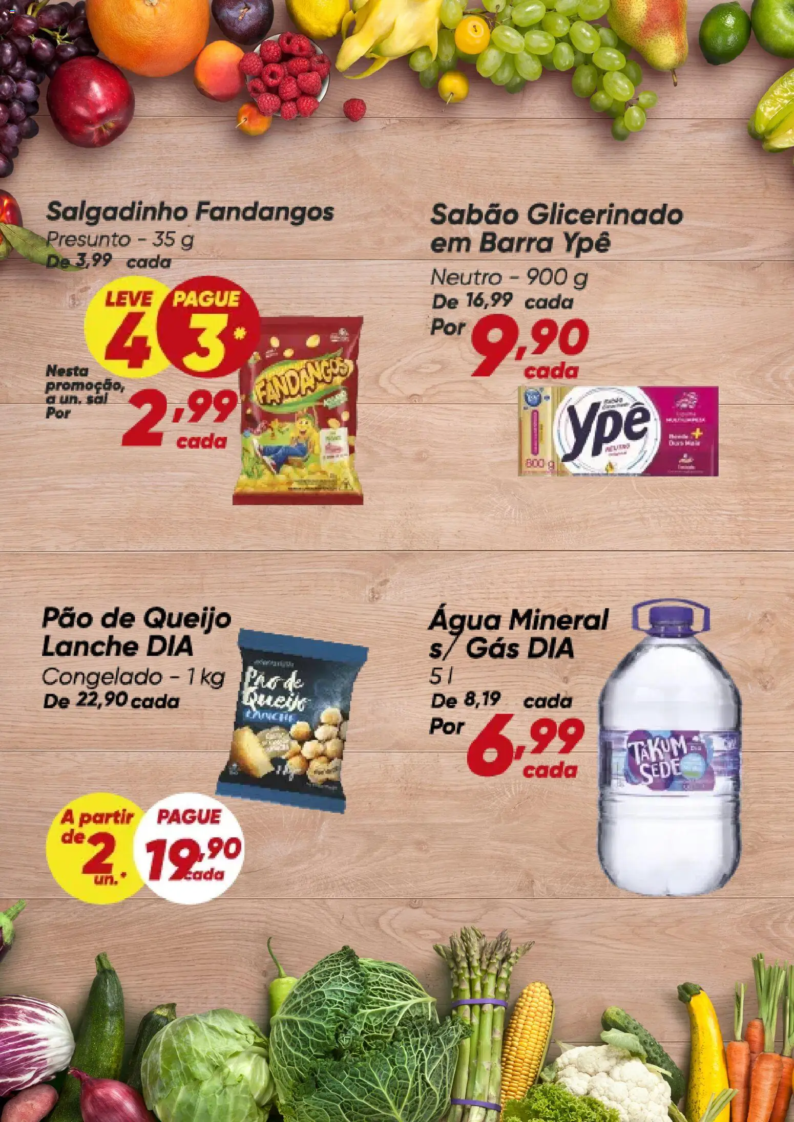 Dia Folheto - válido de 10.11.2025 | Página: 4 | Produtos: Pão, Presunto, Sal, Pão de queijo