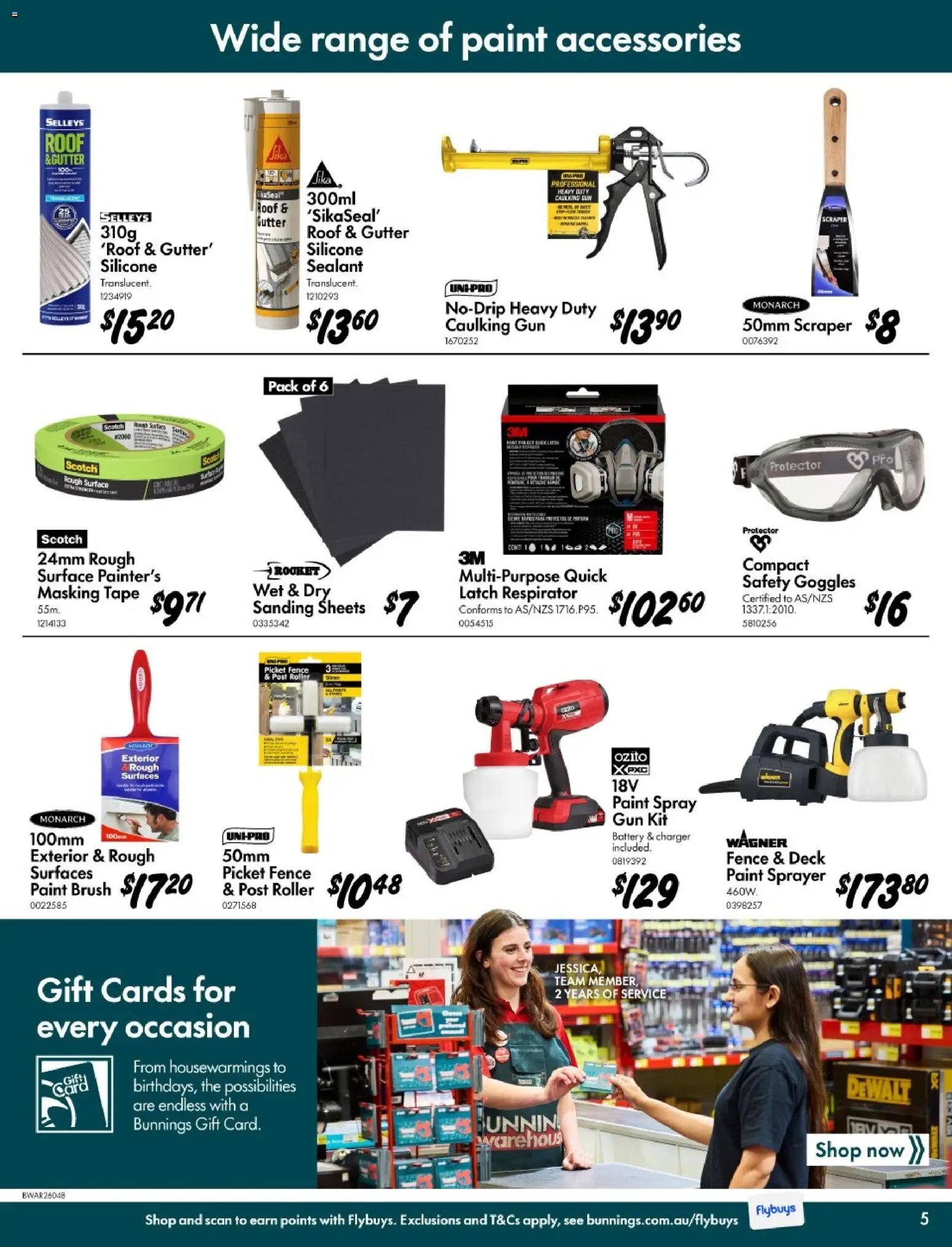 Bunnings Warehouse catalogue - valid from 11.03.2026 | Page: 5 | Products: Battery, Charger, Brush, Scotch