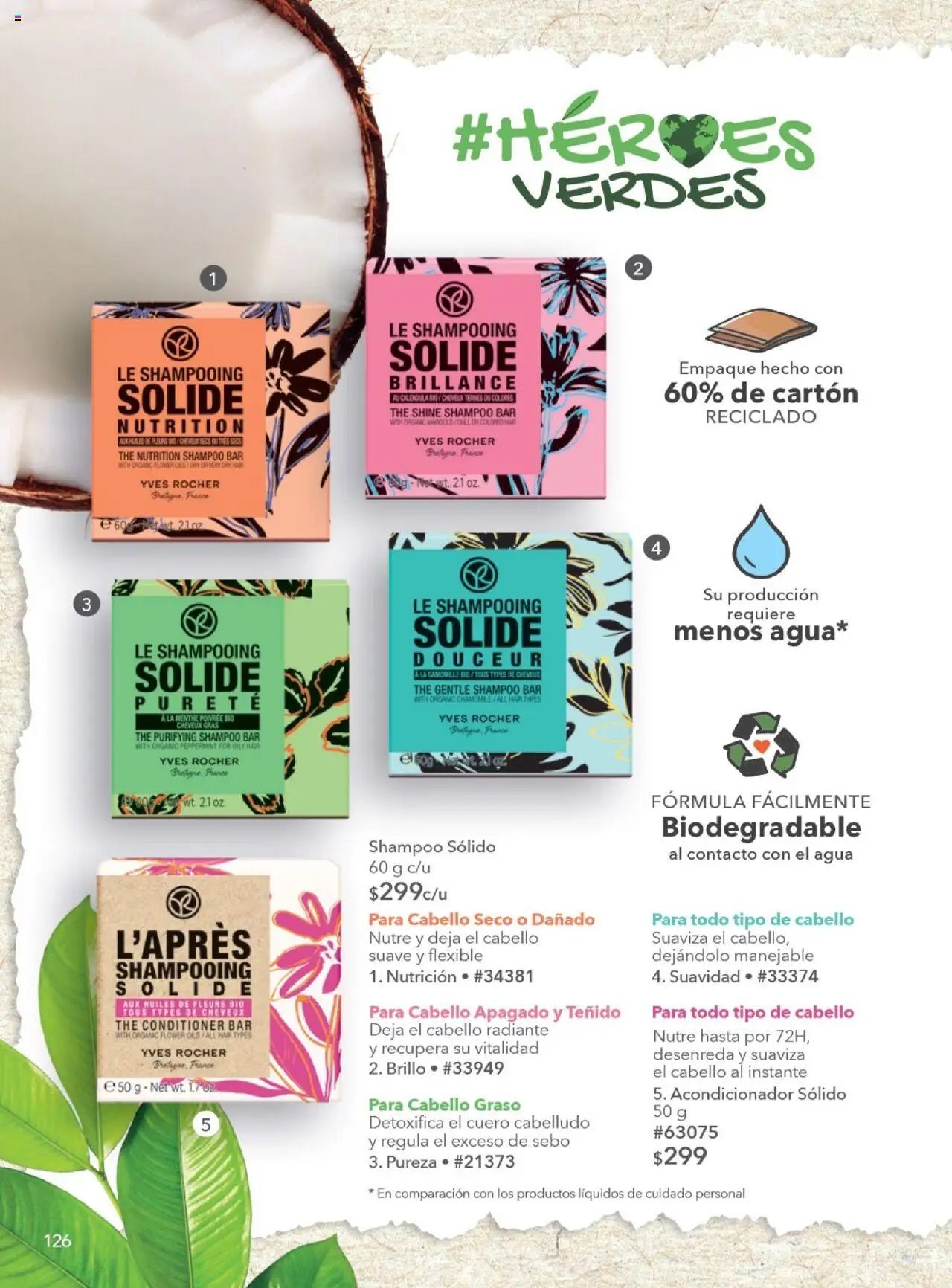 Nuevas ofertas de Yves Rocher válidas en toda la República Mexicana desde el 28.10.2025. ¡Encuentra las mejores ofertas en Yves Rocher - Campaña 15 2025! | Página: 128 | Productos: Agua, Radiante, Flexible, Acondicionador