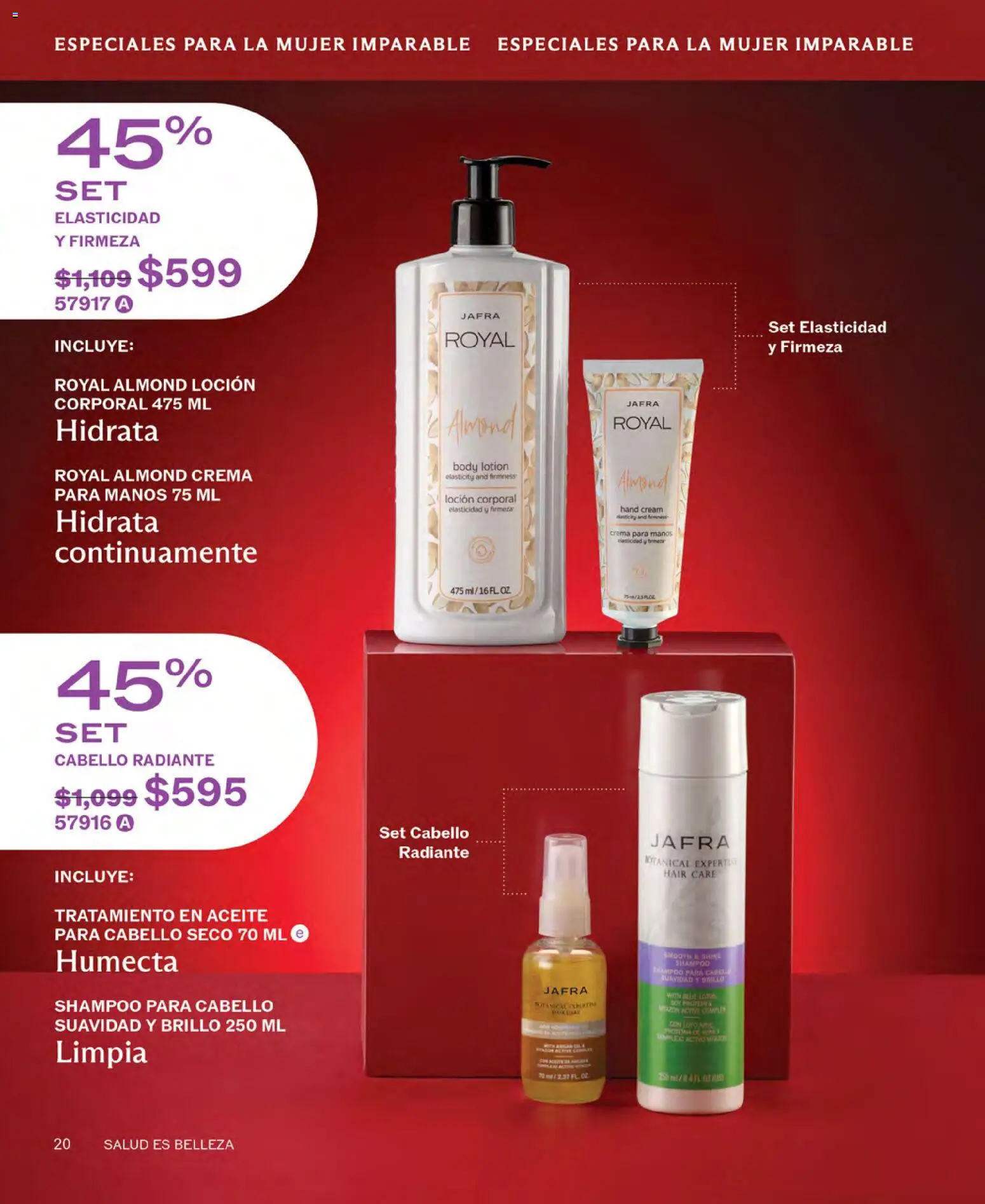 Nuevas ofertas de JAFRA válidas en toda la República Mexicana desde el 01.03.2026. ¡Encuentra las mejores ofertas en JAFRA catálogo! | Página: 20