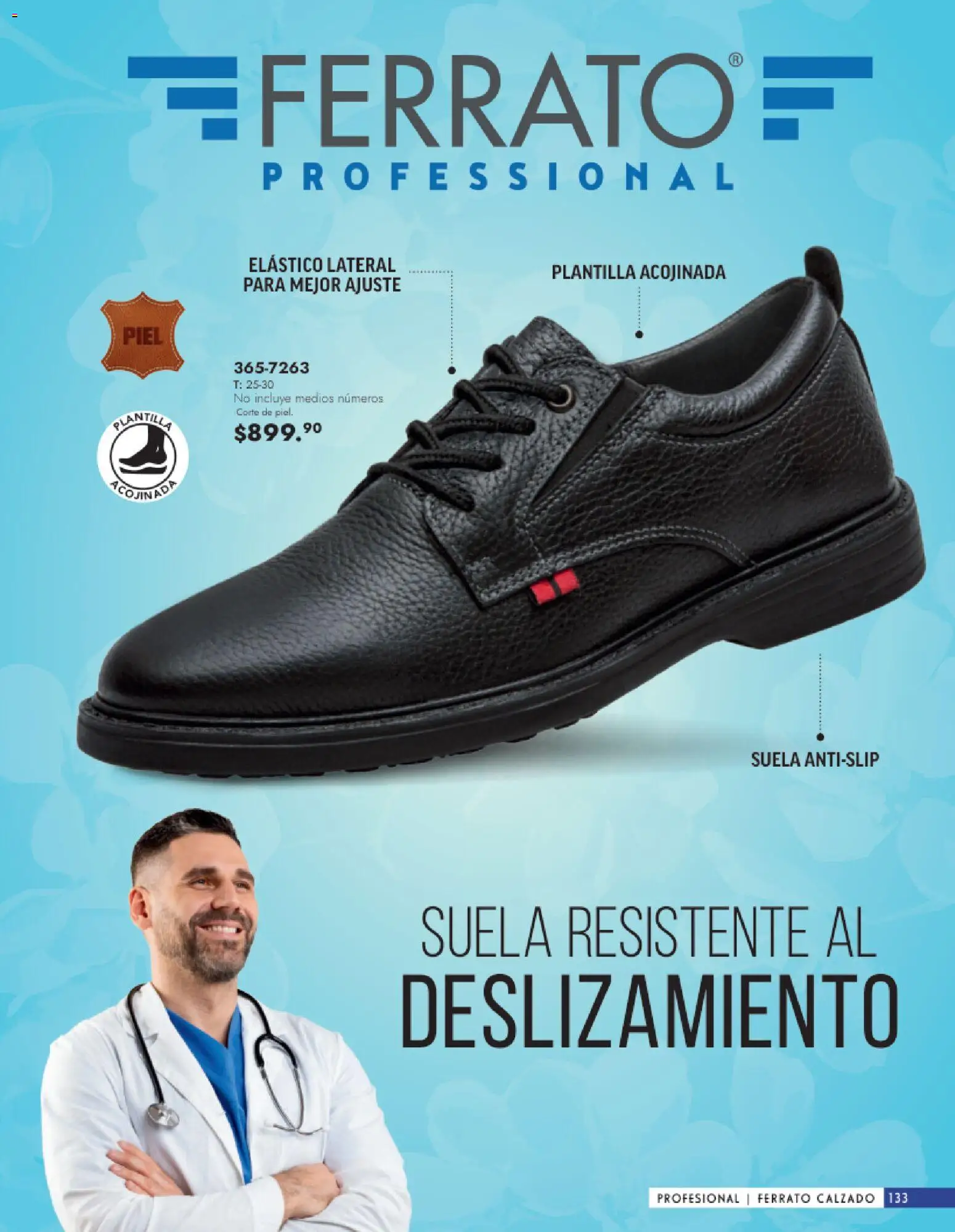 Nuevas ofertas de Andrea válidas en toda la República Mexicana desde el 25.01.2026. ¡Encuentra las mejores ofertas en Andrea catálogo Calzado Caballero! | Página: 133