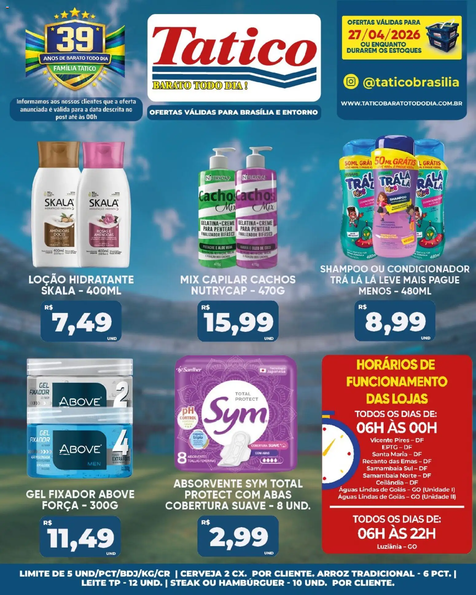 Tatico Folheto - válido de 28.04.2026 | Página: 38 | Produtos: Condicionador, Arroz, Doces, Óleo de coco