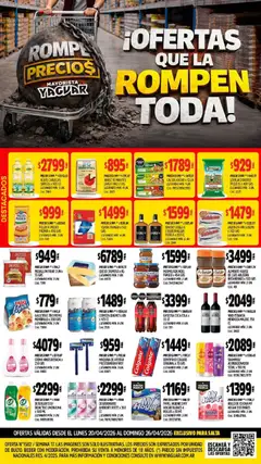 Vista previa Yaguar - Oferta Semanal Salta válido desde el 20.04.2026