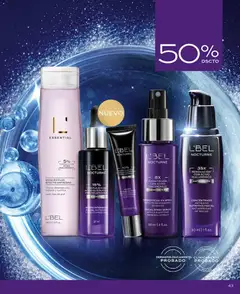 L'Bel catálogo C06/2026 -  Vista previa de la revista de la tienda L'Bel valido desde el 03.04.2026 | Página: 43 | Productos: Agua, Agua micelar, Serum, Peeling