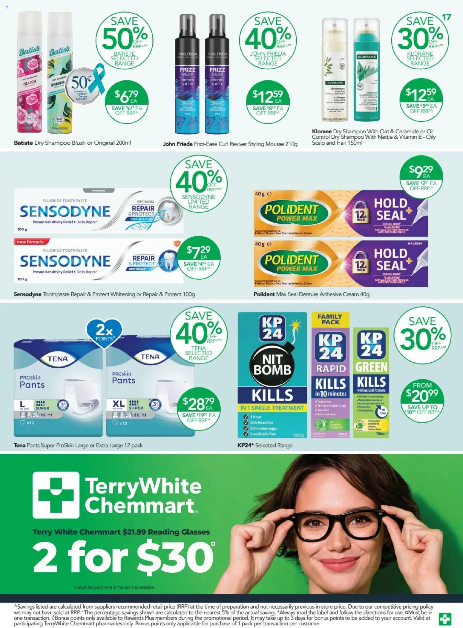 Terry White catalogue - valid from 26.03.2026 | Page: 17 | Products: Blush, Cream, Pants, Vitamin