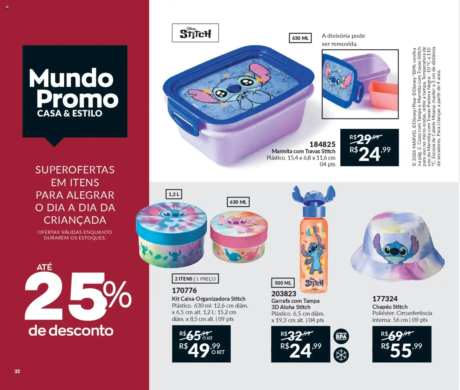 Avon Folheto - válido de 19.12.2025 | Página: 32 | Produtos: Escova, Caixa, Escova de cabelo, Chapéu