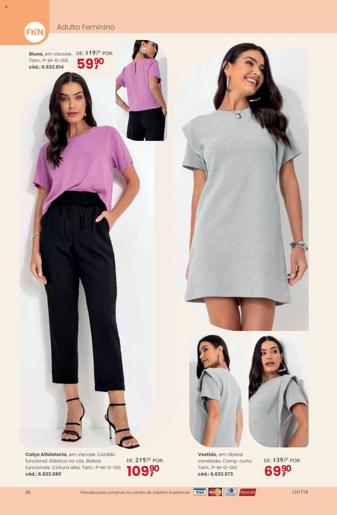 Quatro Estações Folheto - válido de 01.07.2025 | Página: 66 | Produtos: Calça
