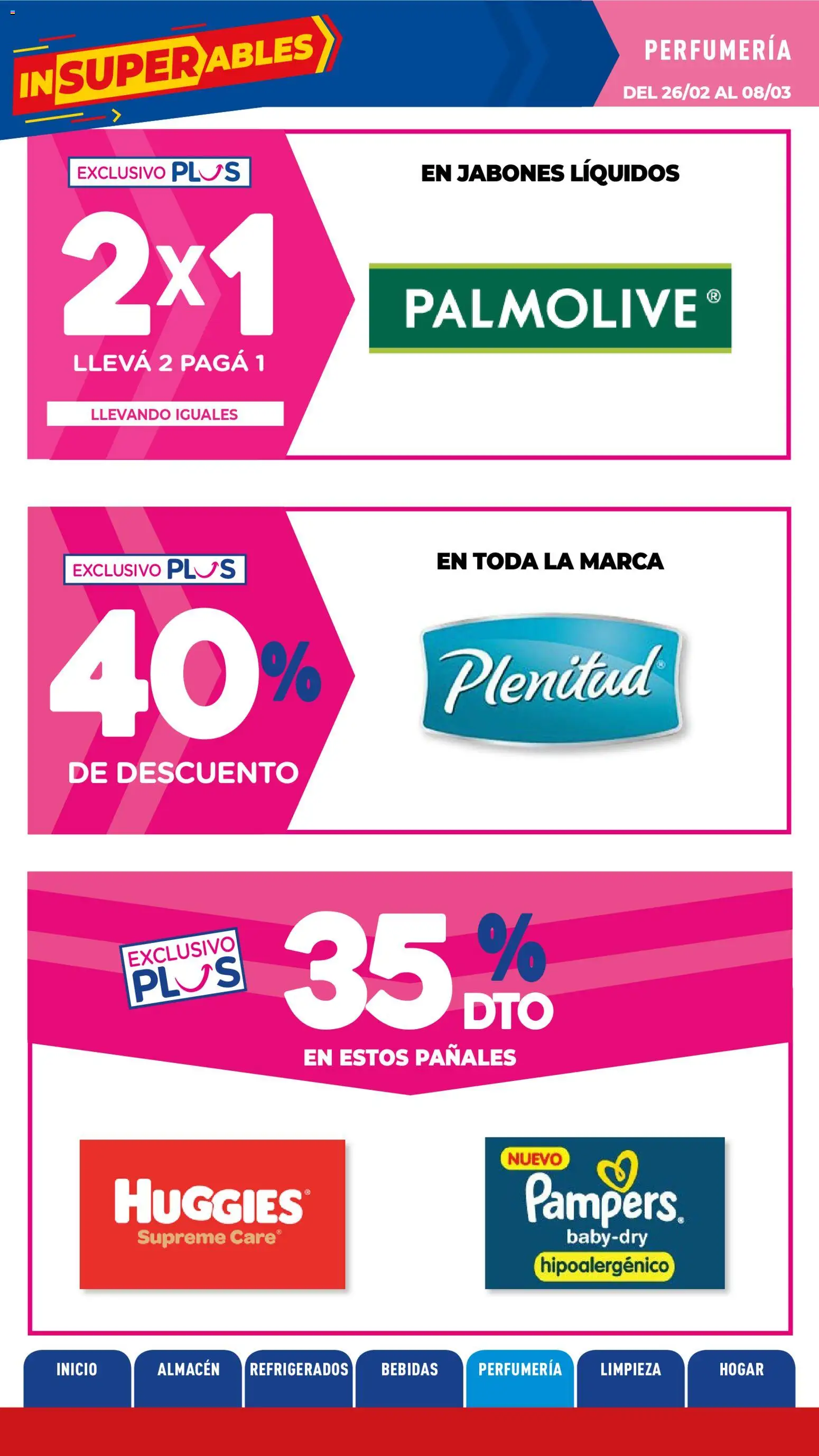 La Anonima catálogo │ válido desde el 26.02.2026 | Página: 30 | Productos: Pañales